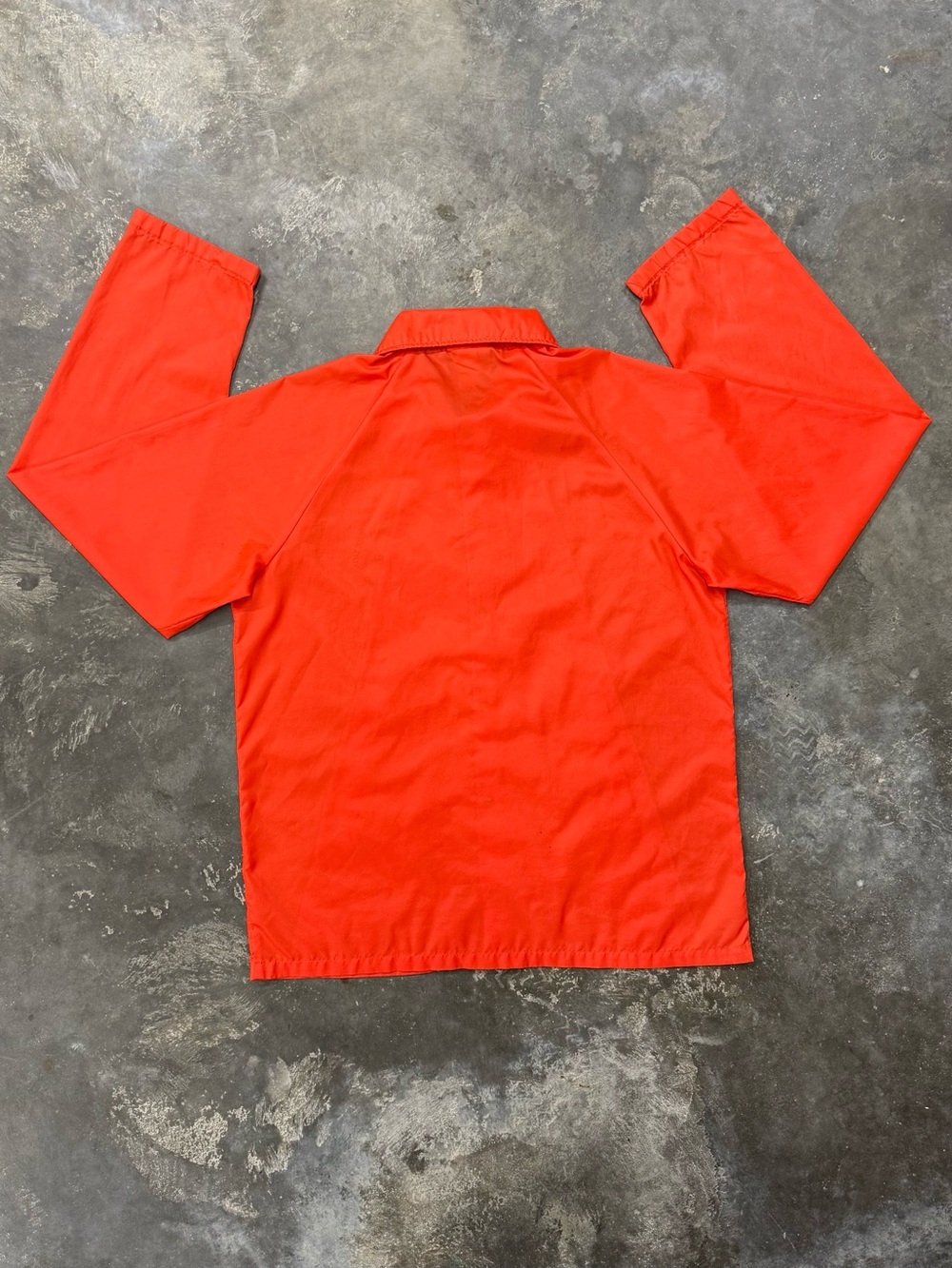 Vintage Hartwell USA Orange Coach Jacket Workwear Gorpcore - Picture 5 of 8